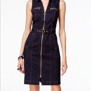 INC denim dress